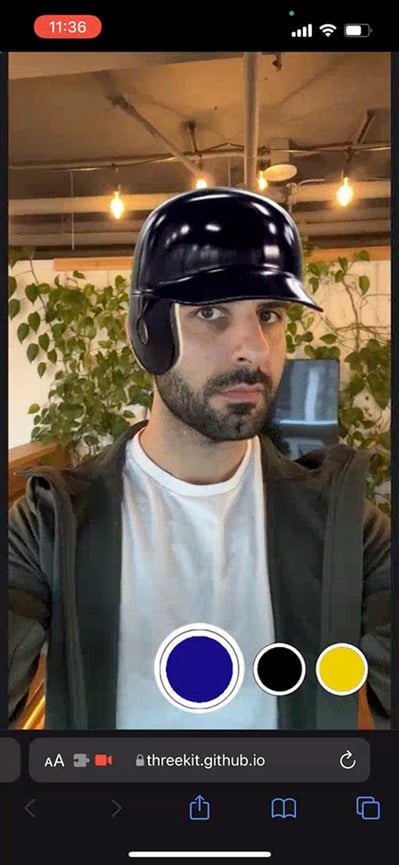 lookbook-virtual tryon-helmet
